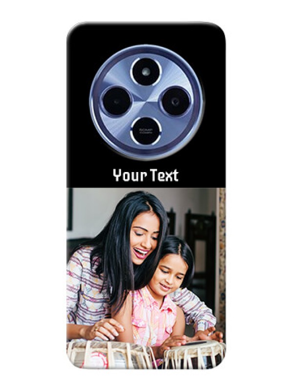 Custom Xiaomi Redmi 14C 5G Custom Hard Phone Case - Photo With Name Design