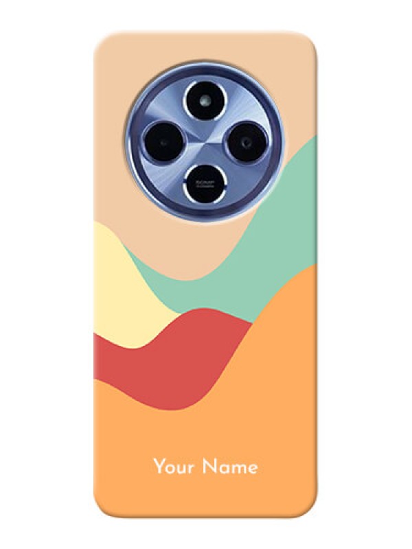 Custom Xiaomi Redmi 14C 5G Custom Hard Phone Case - Ocean Waves Multi - Colour Design