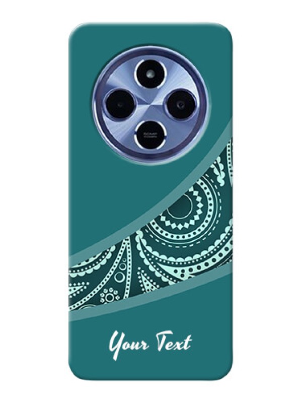 Custom Xiaomi Redmi 14C 5G Custom Hard Phone Case - Semi Visible Floral Design