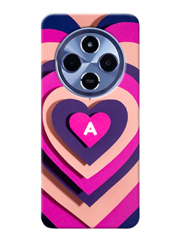 Custom Xiaomi Redmi 14C 5G Custom Hard Phone Case - Cute Heart Pattern Design