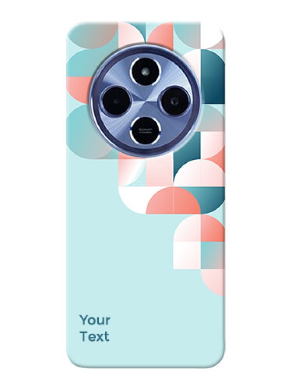 Custom Xiaomi Redmi 14C 5G Custom Hard Phone Case - Stylish Semi - Circle Pattern Design