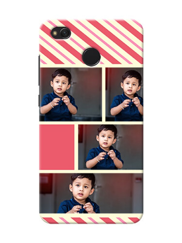 Custom Xiaomi Redmi 4 Multiple Picture Upload Mobile Case Design