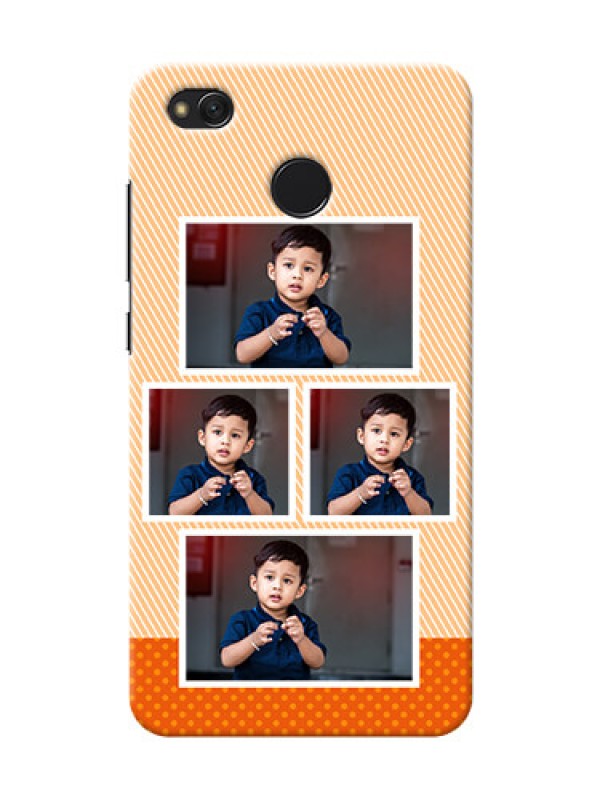 Custom Xiaomi Redmi 4 Bulk Photos Upload Mobile Case  Design