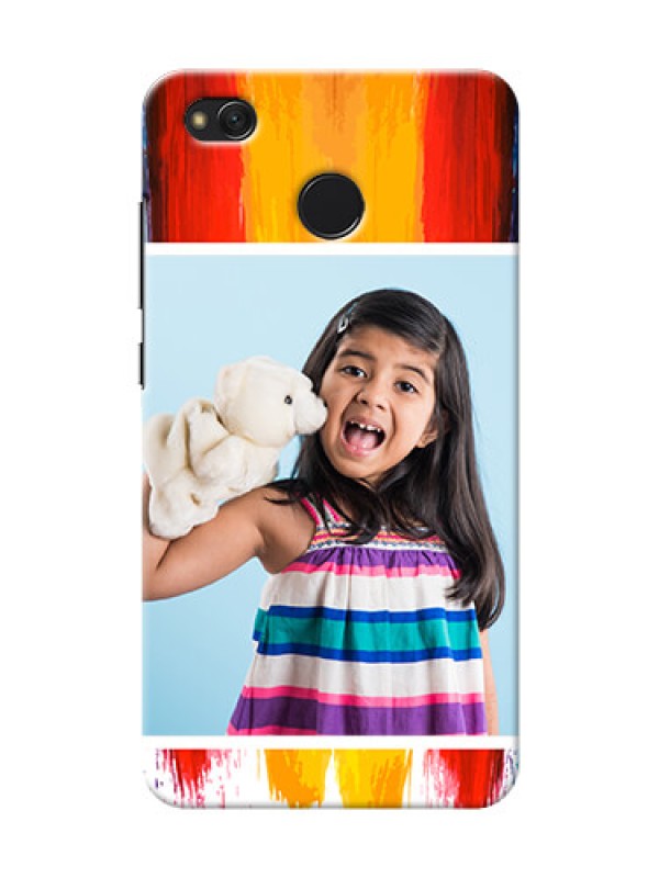 Custom Xiaomi Redmi 4 Colourful Mobile Cover Design