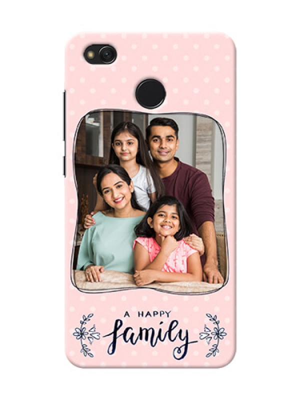 Custom Xiaomi Redmi 4 A happy family with polka dots Design