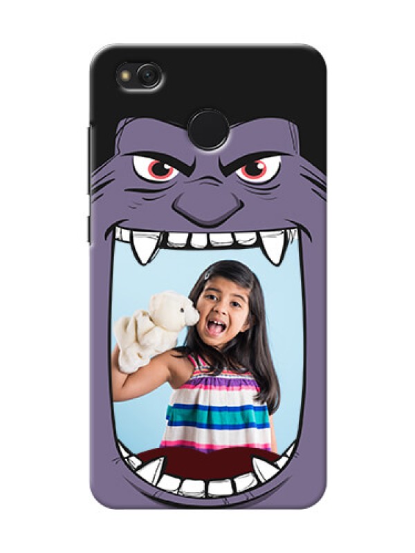 Custom Xiaomi Redmi 4 angry monster backcase Design