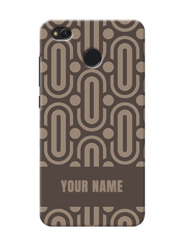 Custom Redmi 4 Custom Phone Covers: Captivating Zero Pattern Design