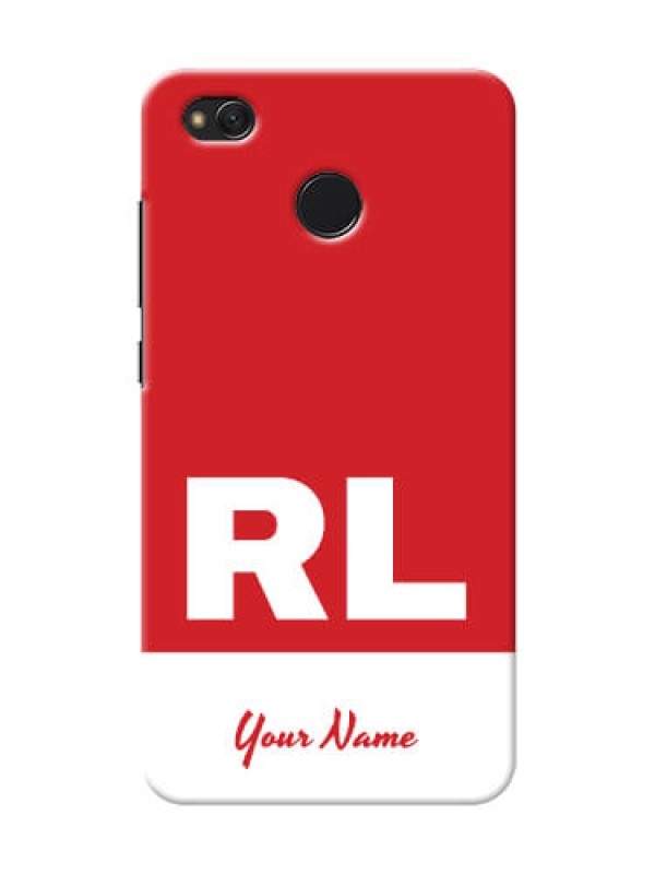 Custom Redmi 4 Custom Phone Cases: dual tone custom text Design