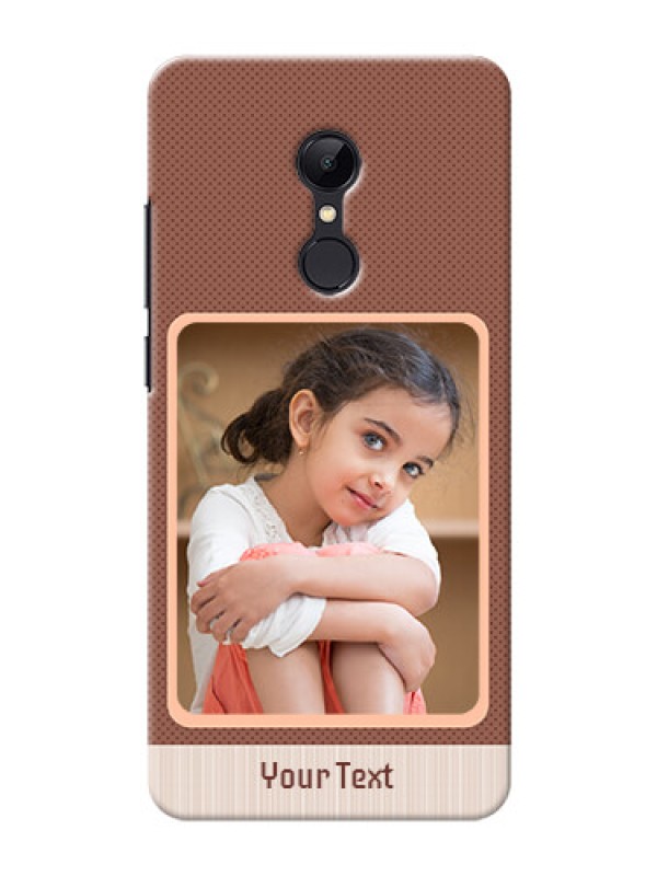 Custom Redmi 5 Phone Covers: Simple Pic Upload Design