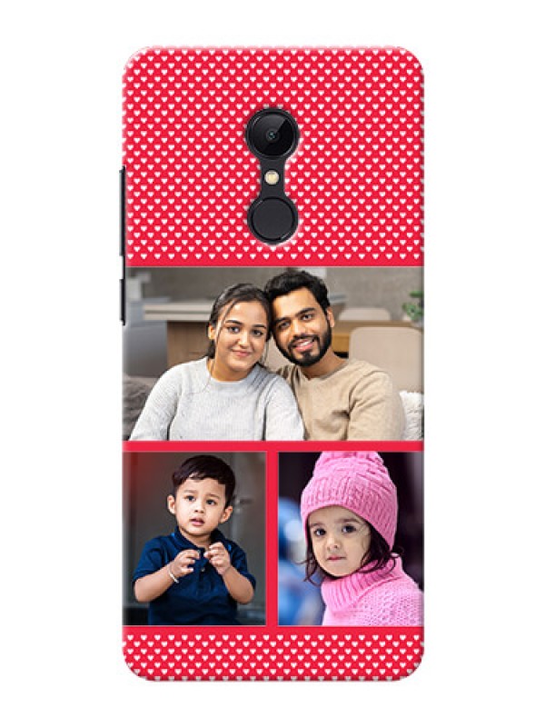 Custom Redmi 5 mobile back covers online: Bulk Pic Upload Design