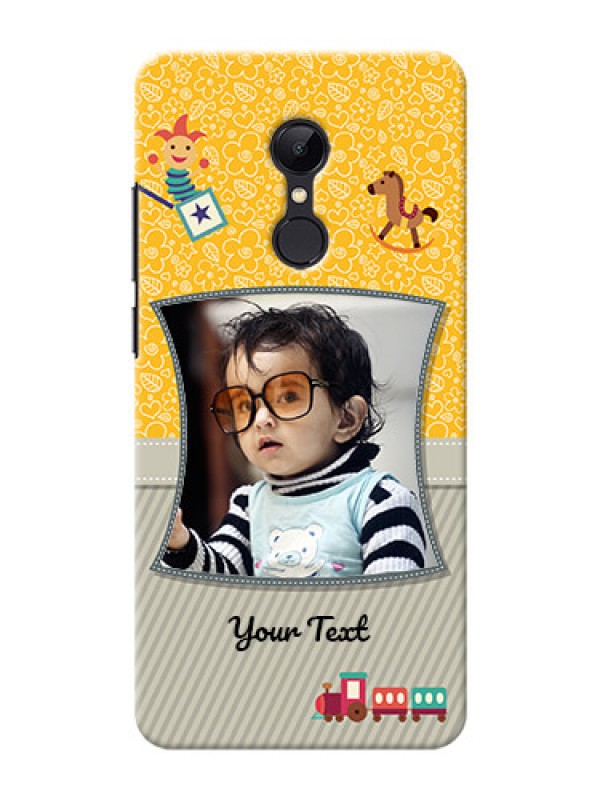 Custom Redmi 5 Mobile Cases Online: Baby Picture Upload Design