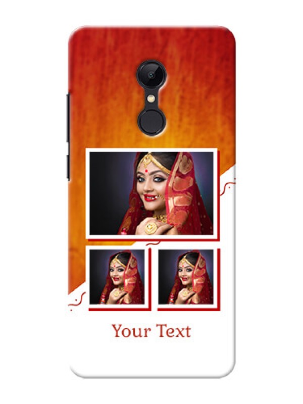 Custom Redmi 5 Personalised Phone Cases: Wedding Memories Design  