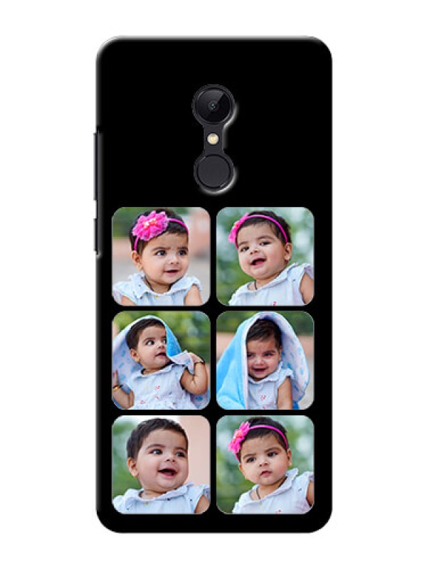 Custom Redmi 5 mobile phone cases: Multiple Pictures Design