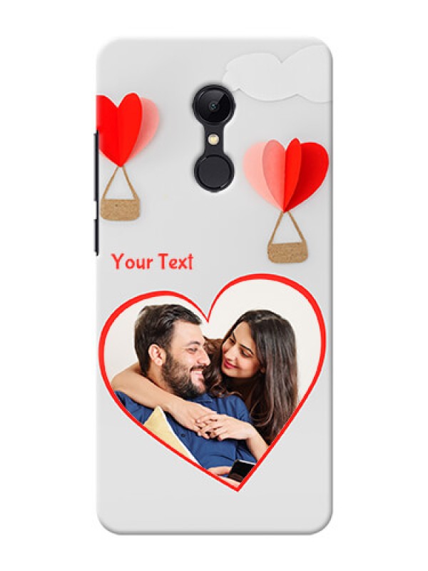 Custom Redmi 5 Phone Covers: Parachute Love Design