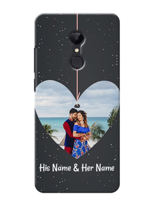 Custom Redmi 5 custom phone cases: Hanging Heart Design