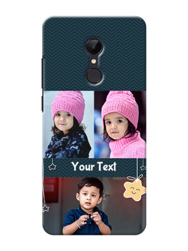 Custom Redmi 5 Mobile Back Covers Online: Hanging Stars Design