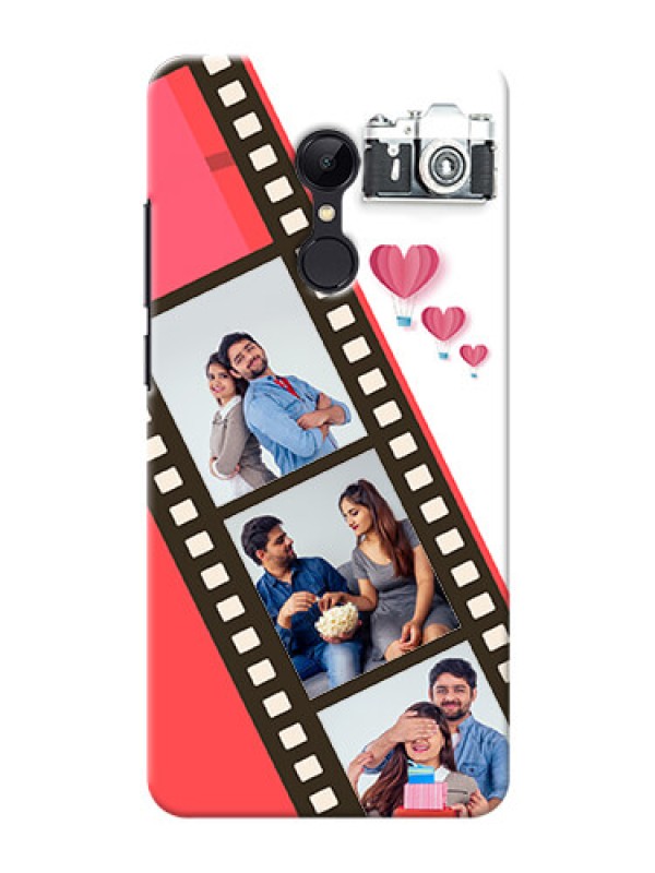 Custom Redmi 5 custom phone covers: 3 Image Holder with Film Reel