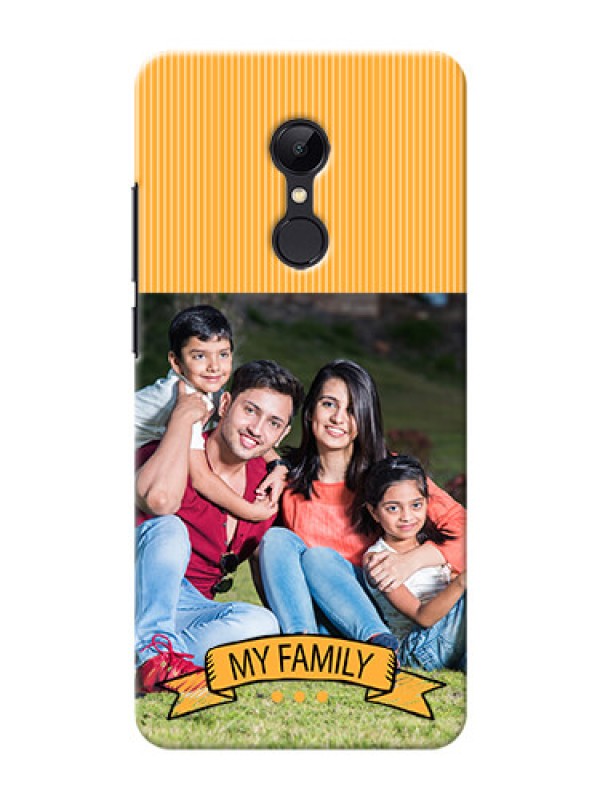 Custom Redmi 5 Personalized Mobile Cases: My Family Design