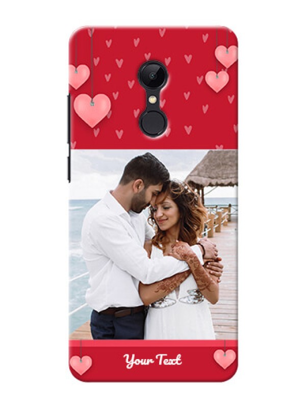 Custom Redmi 5 Mobile Back Covers: Valentines Day Design