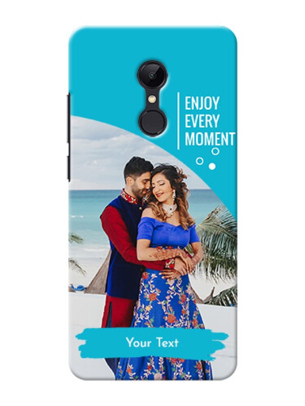 Custom Redmi 5 Personalized Phone Covers: Happy Moment Design