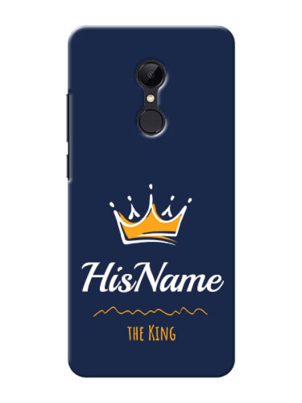 Custom Xiaomi Redmi 5 King Phone Case with Name