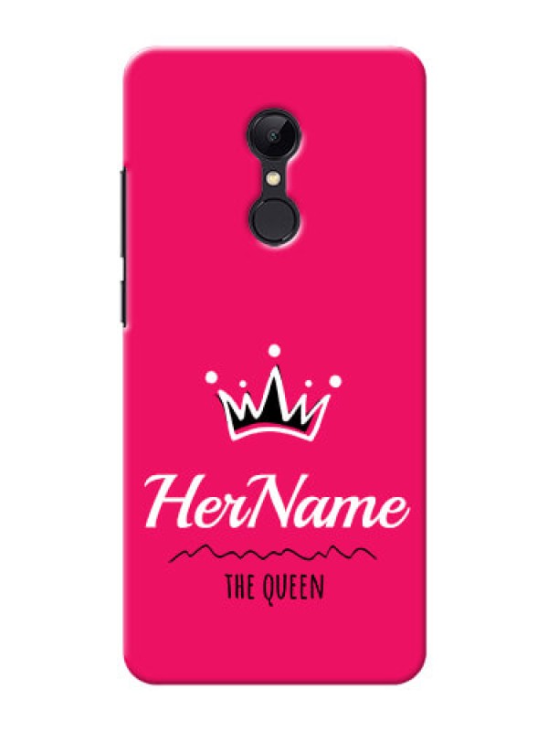 Custom Xiaomi Redmi 5 Queen Phone Case with Name