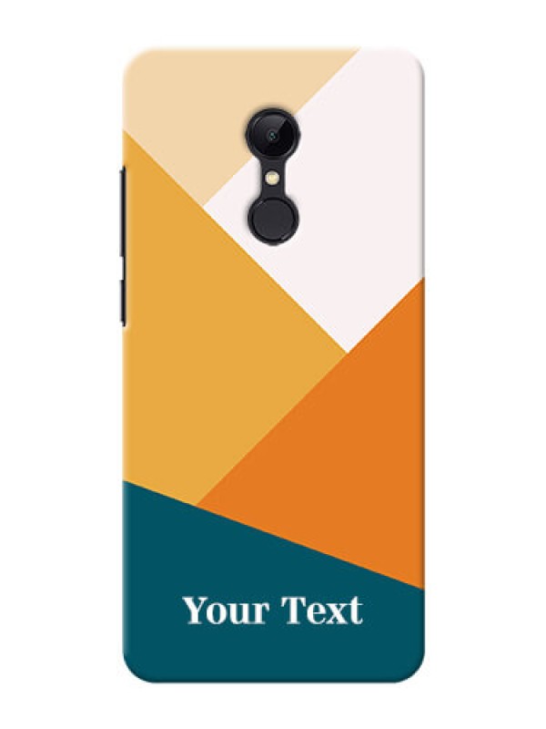 Custom Redmi 5 Custom Phone Cases: Stacked Multi-colour Design