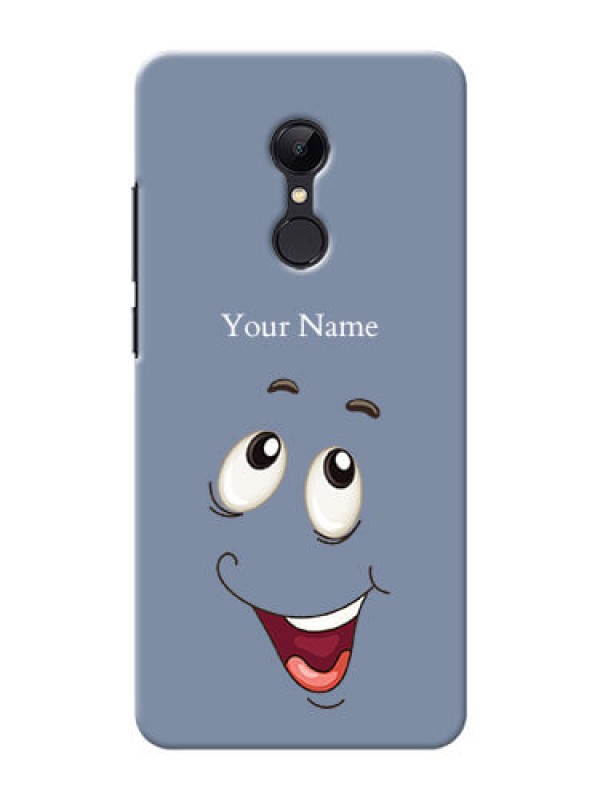 Custom Redmi 5 Phone Back Covers: Laughing Cartoon Face Design