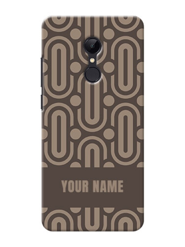Custom Redmi 5 Custom Phone Covers: Captivating Zero Pattern Design