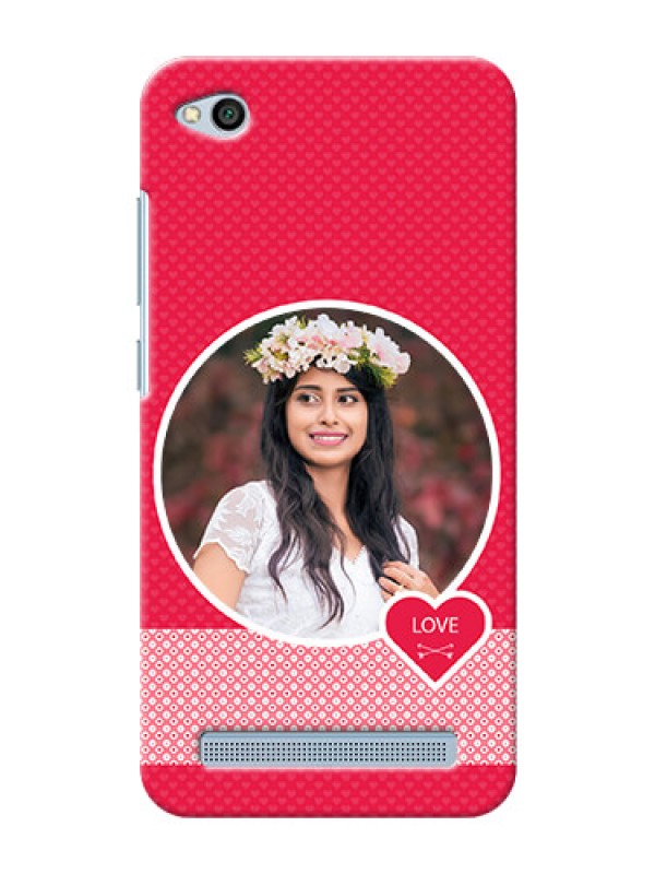 Custom Xiaomi Redmi 5A Pink Design Pattern Mobile Case Design