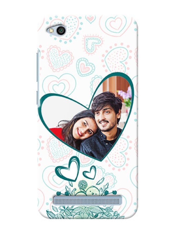 Custom Xiaomi Redmi 5A Couples Picture Upload Mobile Case Design