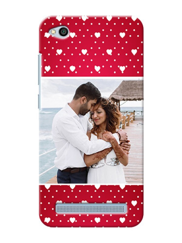 Custom Xiaomi Redmi 5A Beautiful Hearts Mobile Case Design