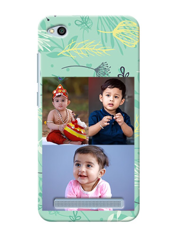 Custom Xiaomi Redmi 5A family is forever design with floral pattern Design