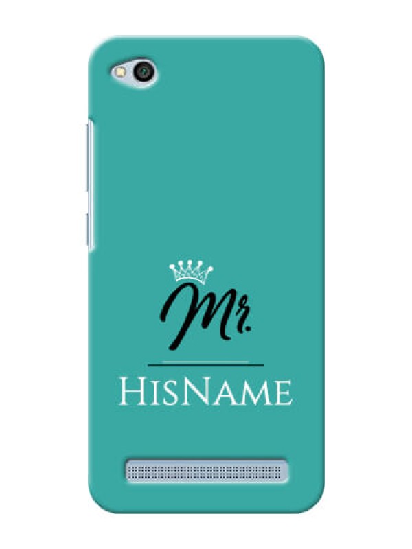 Custom Xiaomi Redmi 5A Custom Phone Case Mr with Name