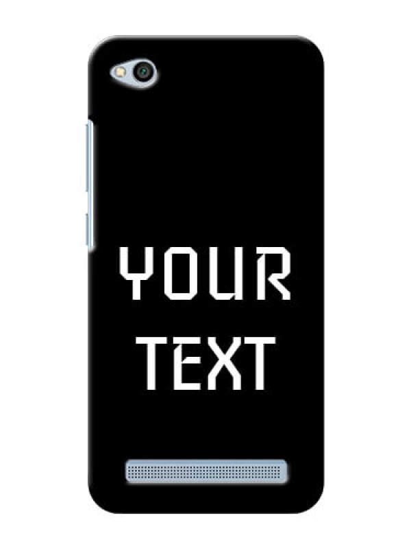 Custom Xiaomi Redmi 5A Your Name on Phone Case