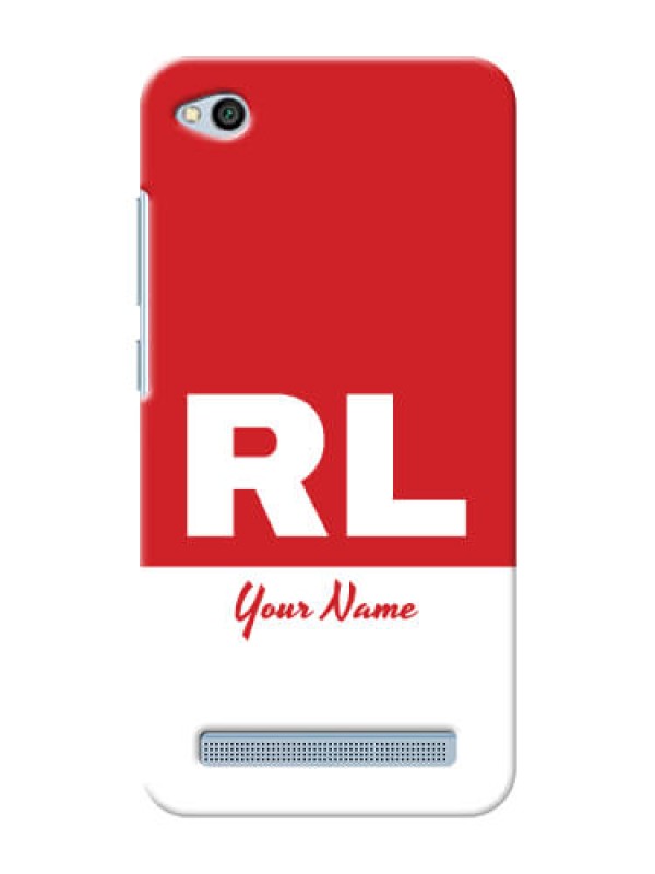 Custom Redmi 5A Custom Phone Cases: dual tone custom text Design