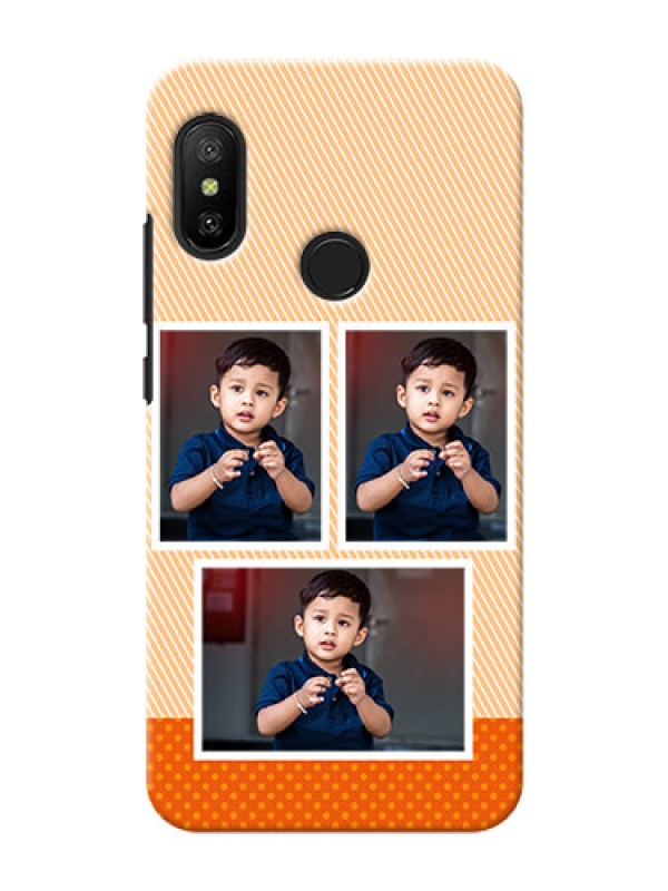 Custom Redmi 6 Pro Mobile Back Covers: Bulk Photos Upload Design