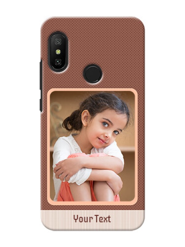 Custom Redmi 6 Pro Phone Covers: Simple Pic Upload Design