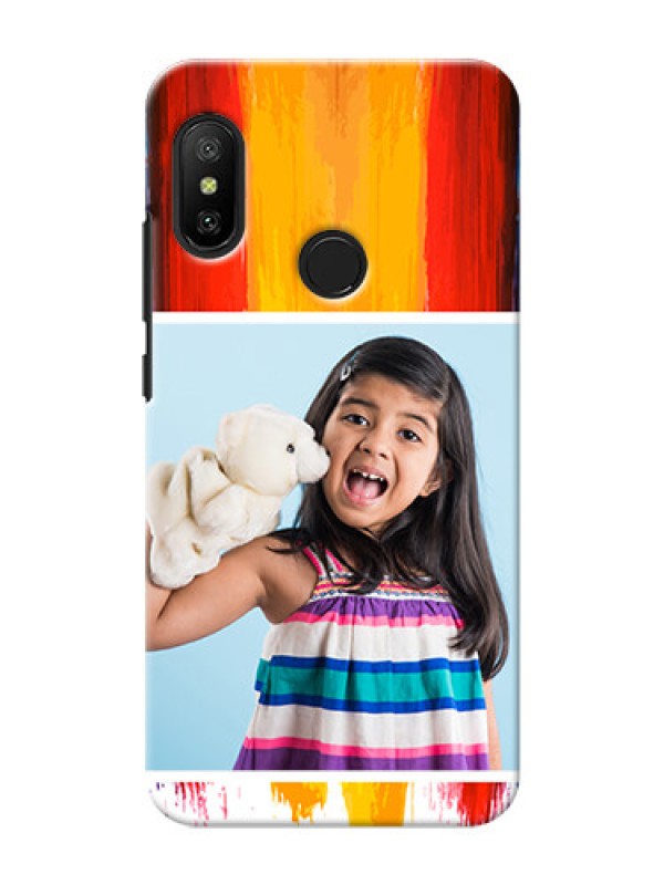 Custom Redmi 6 Pro custom phone covers: Multi Color Design