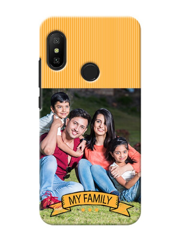 Custom Redmi 6 Pro Personalized Mobile Cases: My Family Design