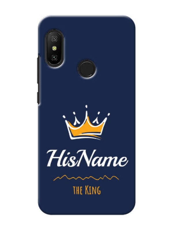 Custom Xiaomi Redmi 6 Pro King Phone Case with Name