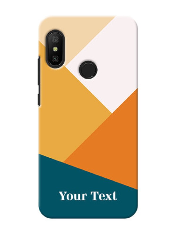 Custom Redmi 6 Pro Custom Phone Cases: Stacked Multi-colour Design