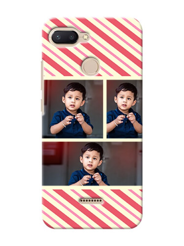 Custom Xiaomi Redmi 6 Back Covers: Picture Upload Mobile Case Design