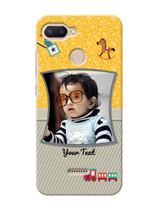 Custom Xiaomi Redmi 6 Mobile Cases Online: Baby Picture Upload Design