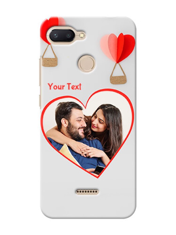 Custom Xiaomi Redmi 6 Phone Covers: Parachute Love Design