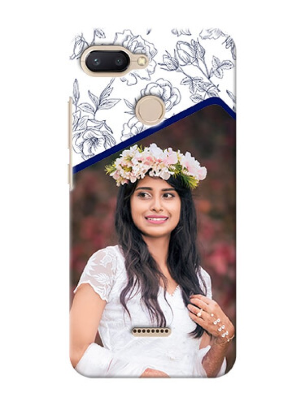 Custom Xiaomi Redmi 6 Phone Cases: Premium Floral Design