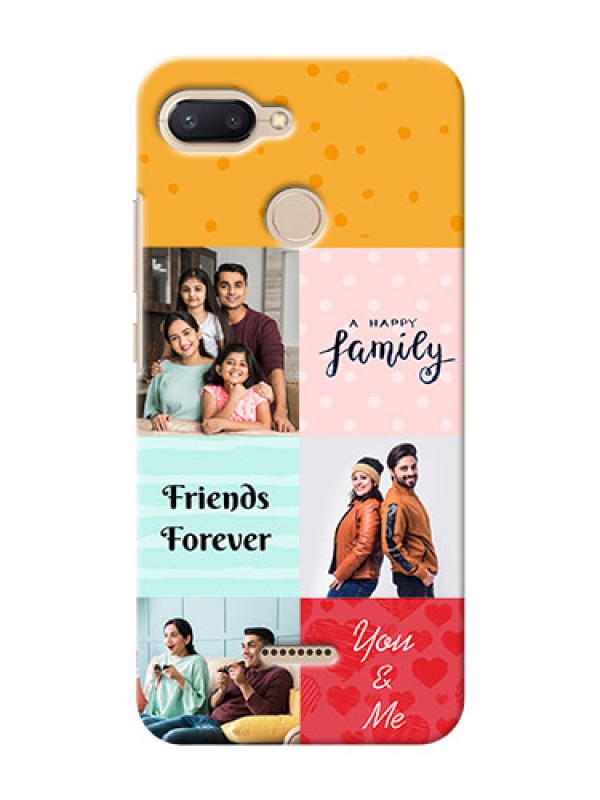 Custom Xiaomi Redmi 6 Customized Phone Cases: Images with Quotes Design