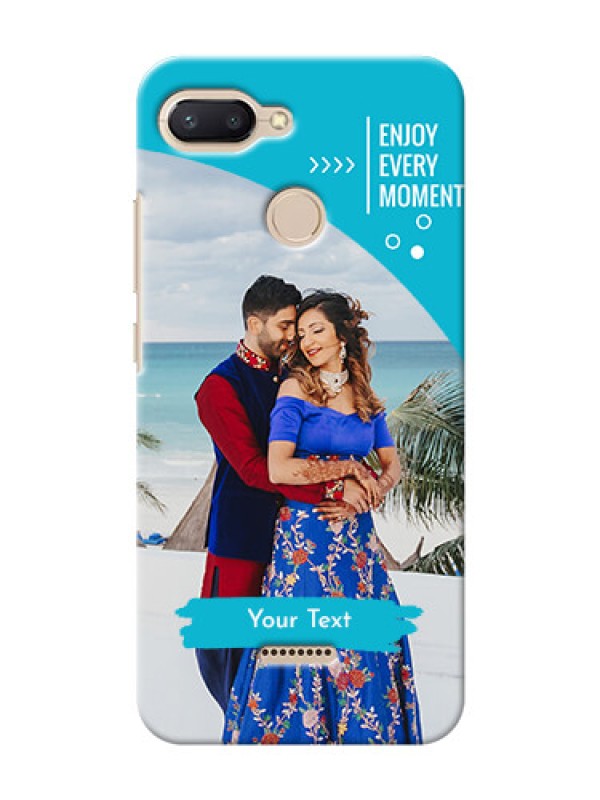 Custom Xiaomi Redmi 6 Personalized Phone Covers: Happy Moment Design