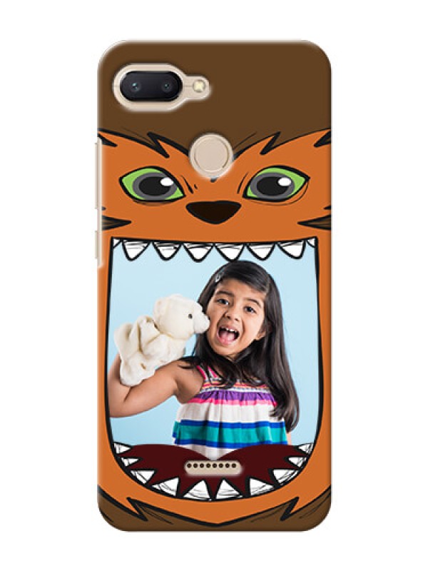 Custom Xiaomi Redmi 6 Phone Covers: Owl Monster Back Case Design
