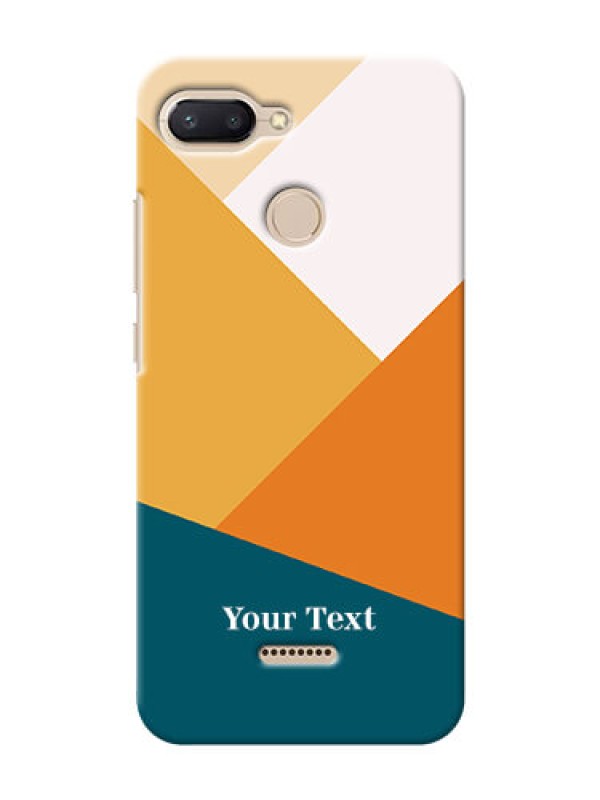 Custom Redmi 6 Custom Phone Cases: Stacked Multi-colour Design